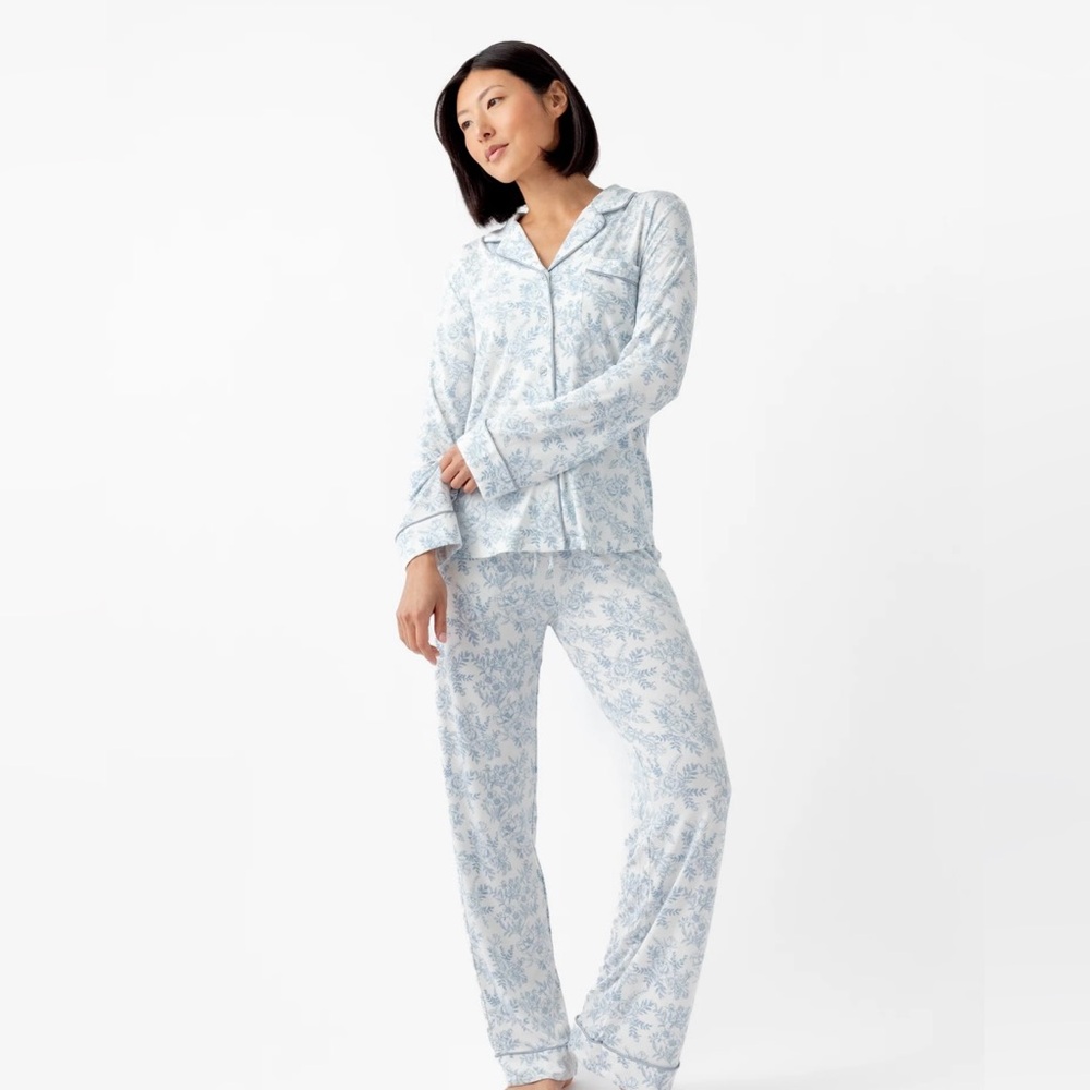 Cozy Earth Women’s XL Bamboo Stretch-Knit Pajama Set